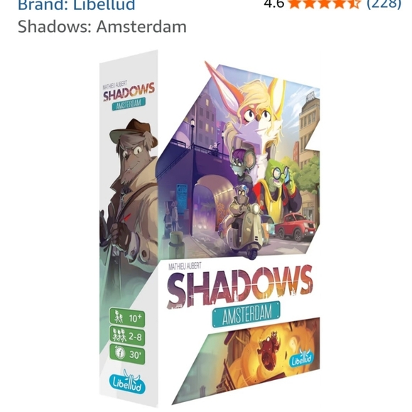 Shadows Amsterdam Board Game - Multicolor - Picture 7 of 7